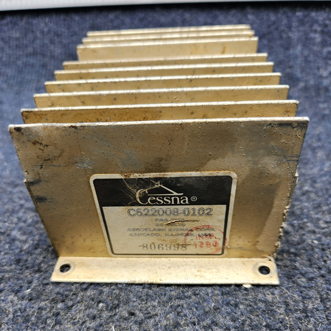 Used aircraft parts for sale, C622008-0102 Cessna Texas Several AEROFLASH STROBE POWER SUPPLY (VOLTS: 28)