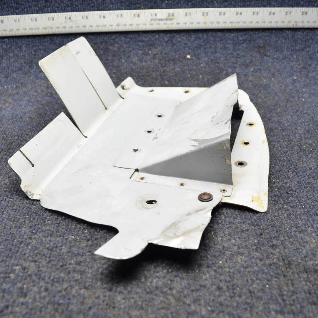 Used aircraft parts for sale, 502003-4 PIPER- CESSNA-BEECH- MOONEY VARIOS GRUMMAN FRONT SIDE BAFFLE