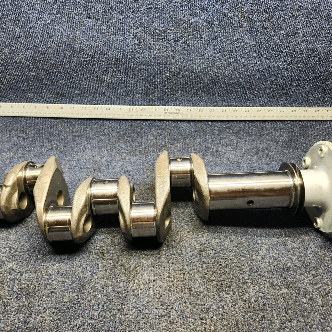 Used aircraft parts for sale, 13B47024 Lycoming Lycoming O-320 CRANK SHAFT ASSY SOLD W/ 8130-3 AND SB 505B DT - SB530B DT.
