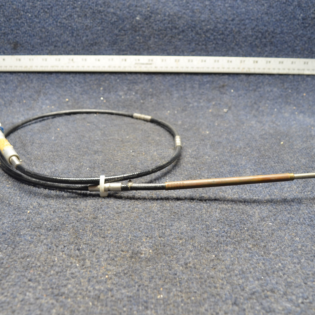 Used aircraft parts for sale, MGS1223-4 PIPER- CESSNA-BEECH- MOONEY VARIOS PROP CONTROL CABLE 56 IN
