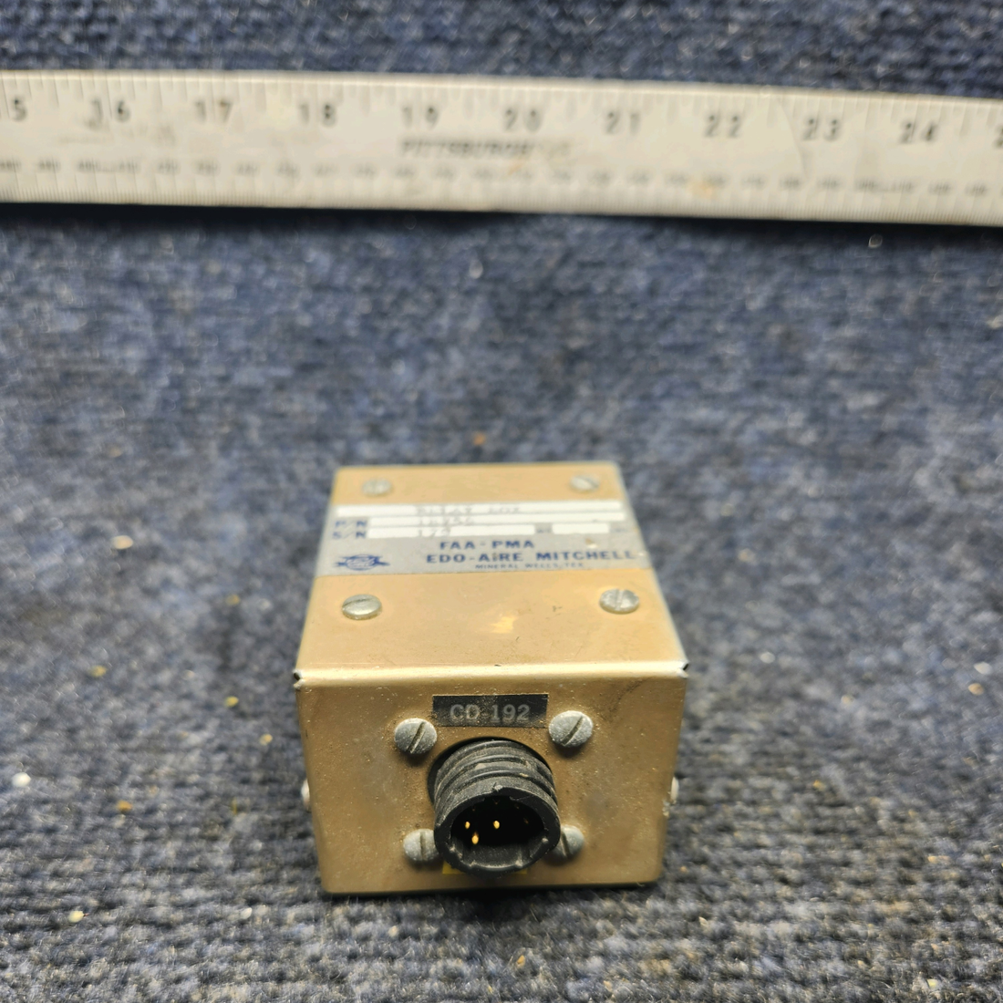 Used aircraft parts for sale, 1B759 Mooney M20K EDO-AIRE RELAY BOX (VOLTS: 12)