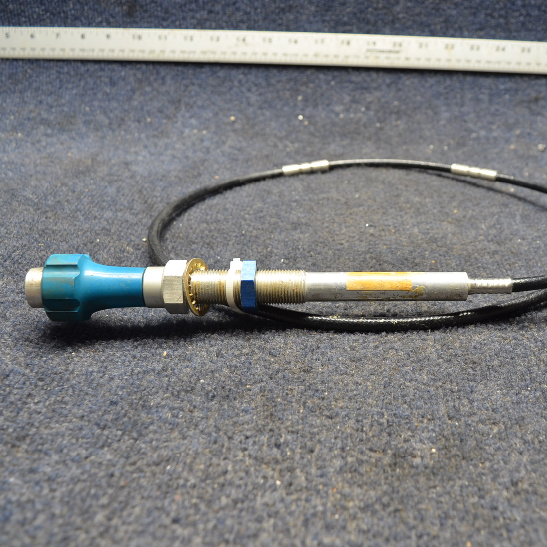 Used aircraft parts for sale, MGS1223-4 PIPER- CESSNA-BEECH- MOONEY VARIOS PROP CONTROL CABLE 56 IN
