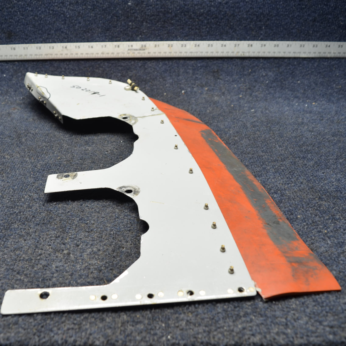 Used aircraft parts for sale, 502019-1 PIPER- CESSNA-BEECH- MOONEY VARIOS GRUMMAN LH SIDE BAFFLE