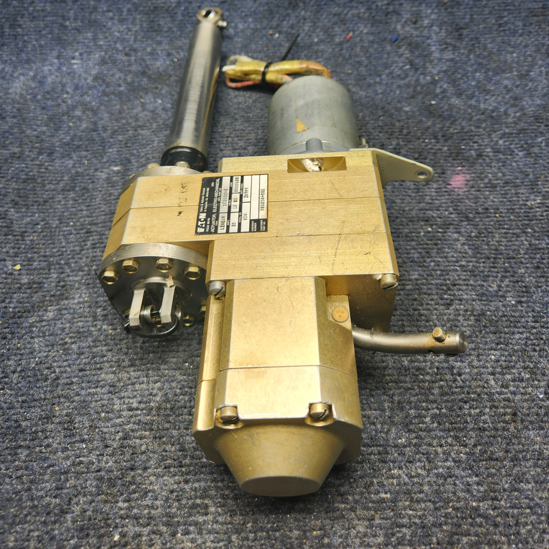 Used aircraft parts for sale, 560254-501 Mooney M20K CONSOLIDATED CONTROLS LINEAR LANDING GEAR ACTUATOR ASSEMBLY (12V, 55A)