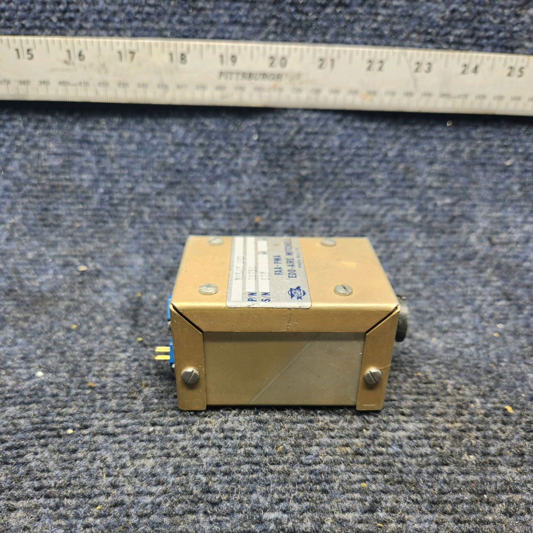 Used aircraft parts for sale, 1B759 Mooney M20K EDO-AIRE RELAY BOX (VOLTS: 12)