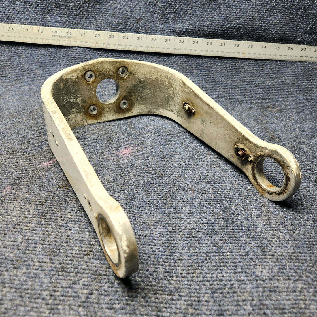 Used aircraft parts for sale, 65010-004 Piper  [part_model] NOSE WHEEL FORK ASSEMBLY