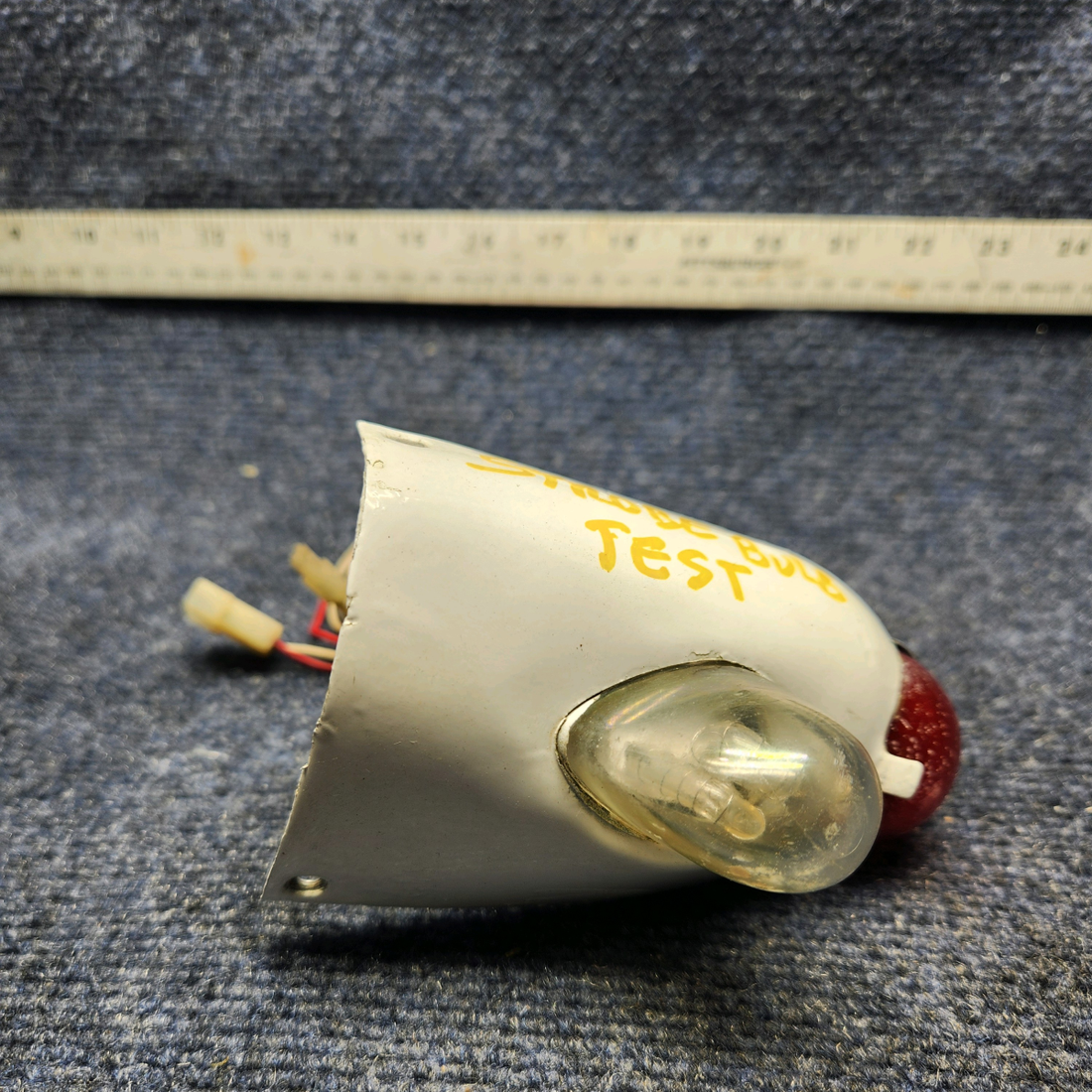 Used aircraft parts for sale, C622001-0201 CESSNA C172RG WING NAVIGATION LIGHT WITH SHIELD AND LENS