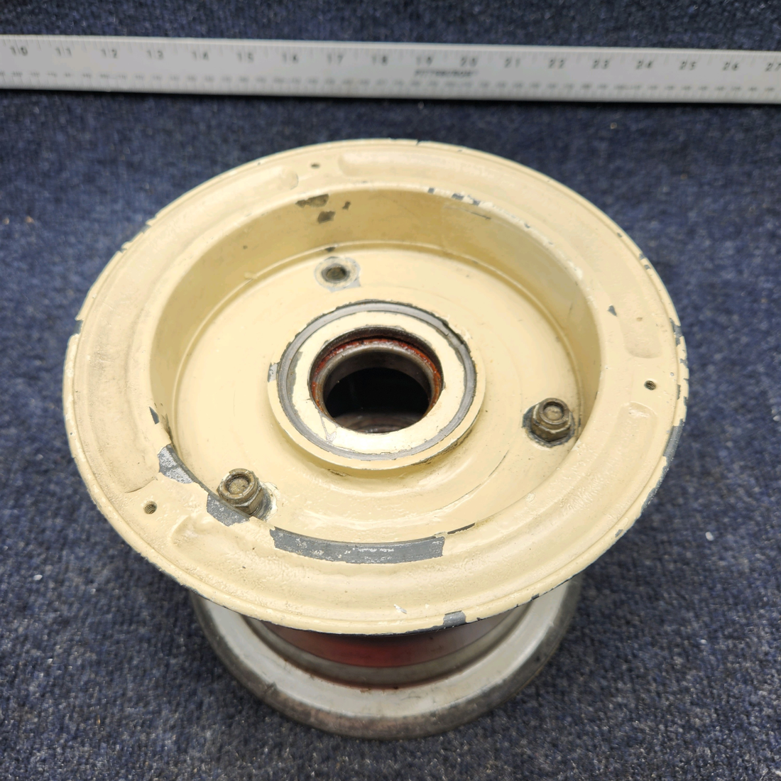 Used aircraft parts for sale, 40-83 BEECHCRAFT F35 CLEVELAND MAIN WHEEL ASSEMBLY 6.00-6