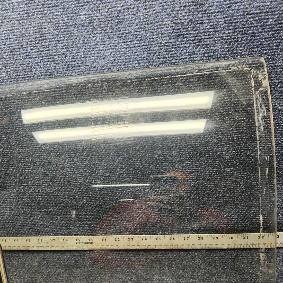 Used aircraft parts for sale, 340285-037 Mooney M20K PILOT WINDOW ASSY TINT W/ STROM WINDOW