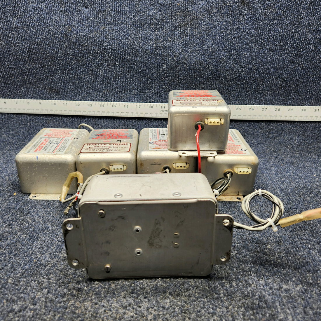 Used aircraft parts for sale, A412A. HS-14 Whelen Strobe Power Supply WHELEN STROBE LIGHT POWER SUPPLY "FOR PARTS ONLY" 14VOLTS
