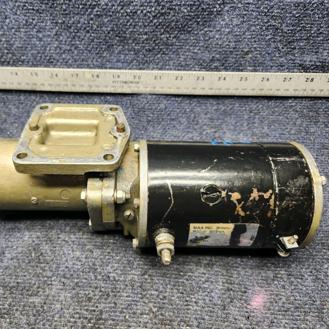 Used aircraft parts for sale, UNk LYCOMING STARTER 12 VOLTS - CORE- NO WARRANTY