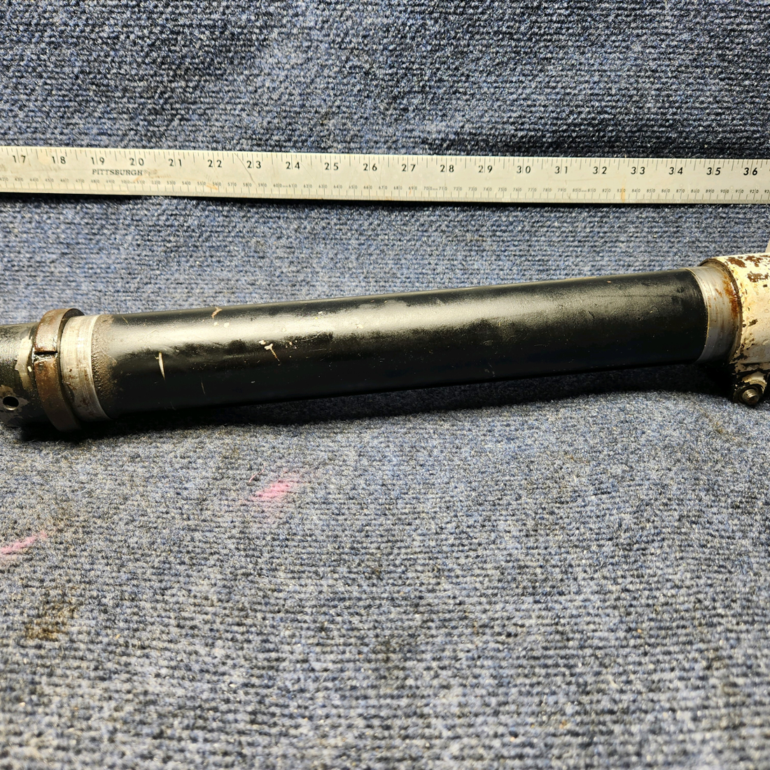 Used aircraft parts for sale, 65010-006 Piper  [part_model] NOSE WHEEL STRUT ASSY "SEE PHOTOS"