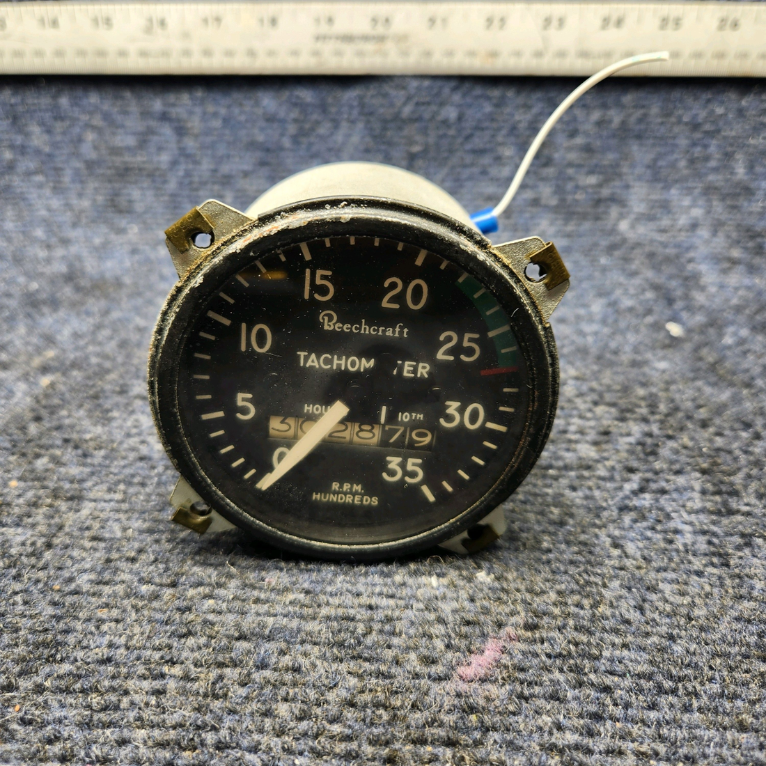 Used aircraft parts for sale, RT-11 Beechcraft Beechcraft A23A Musketeer Custom III TACHOMETER INDICATOR