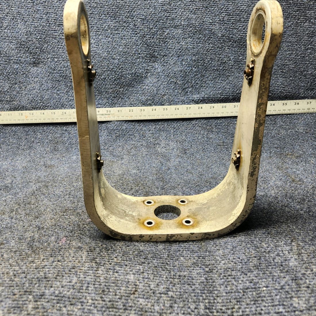 Used aircraft parts for sale, 65010-004 Piper  [part_model] NOSE WHEEL FORK ASSEMBLY