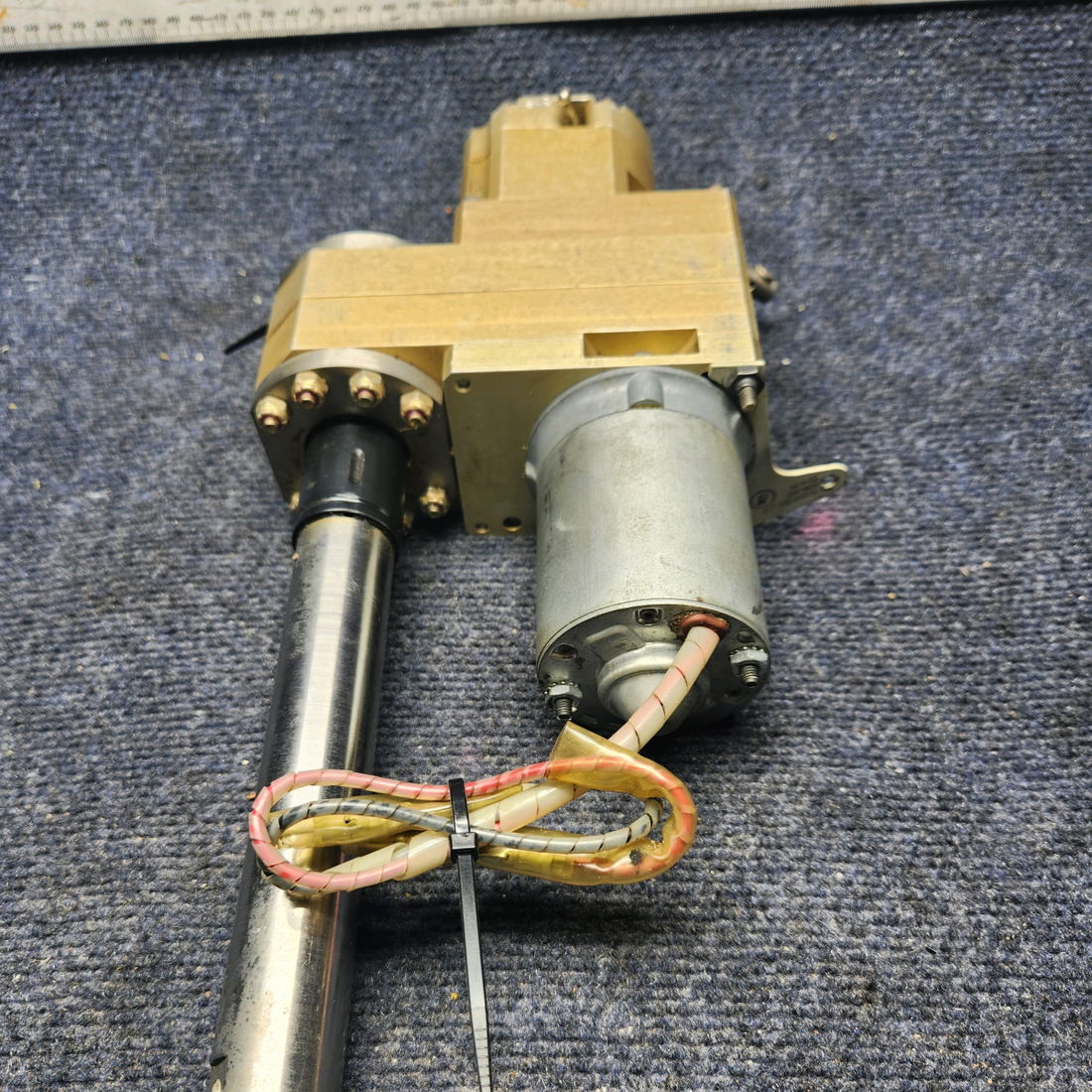 Used aircraft parts for sale, 560254-501 Mooney M20K CONSOLIDATED CONTROLS LINEAR LANDING GEAR ACTUATOR ASSEMBLY (12V, 55A)