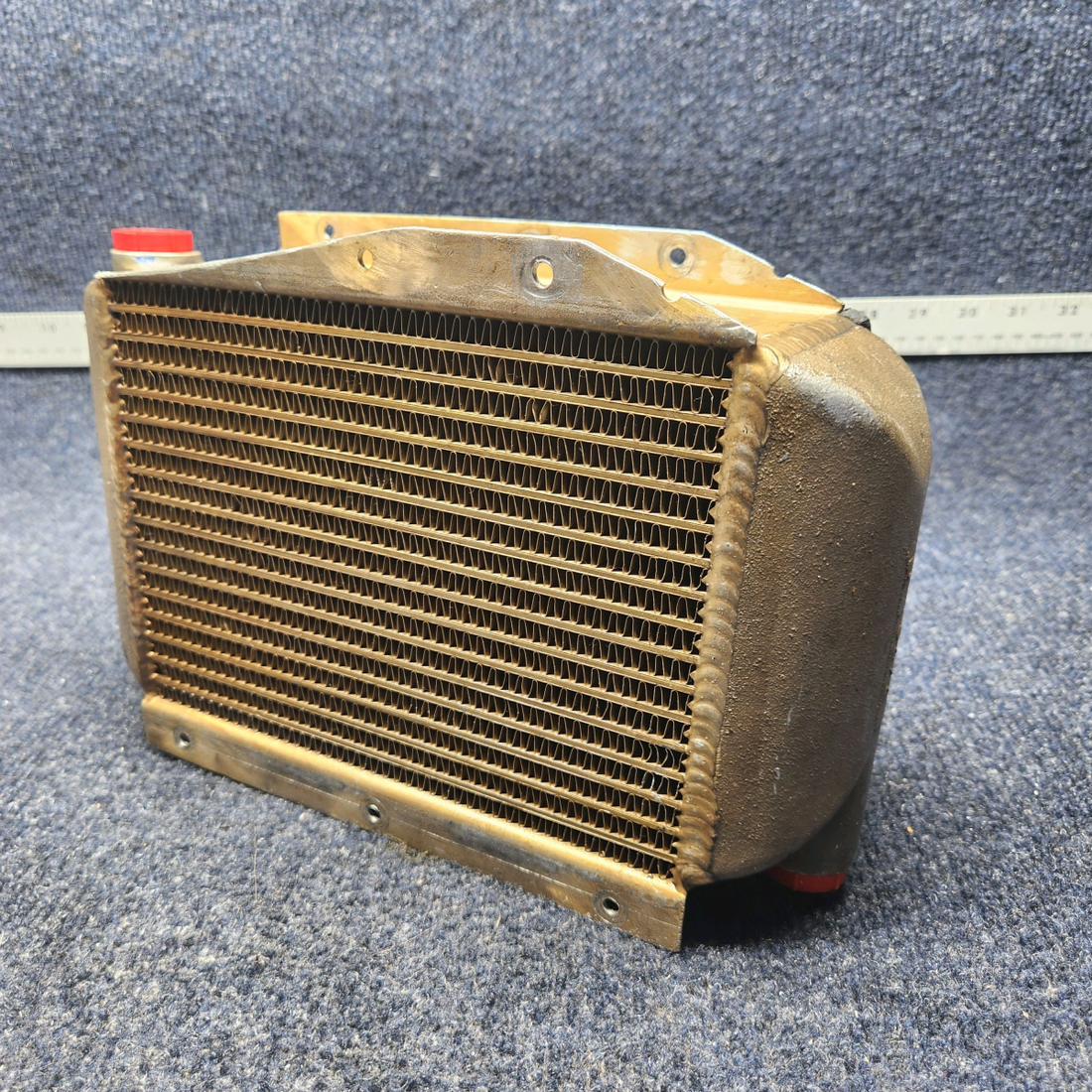 Used aircraft parts for sale, 8541336 Lycoming Textron OIL COOLER ASSEMBLY "SEE PHOTOS"