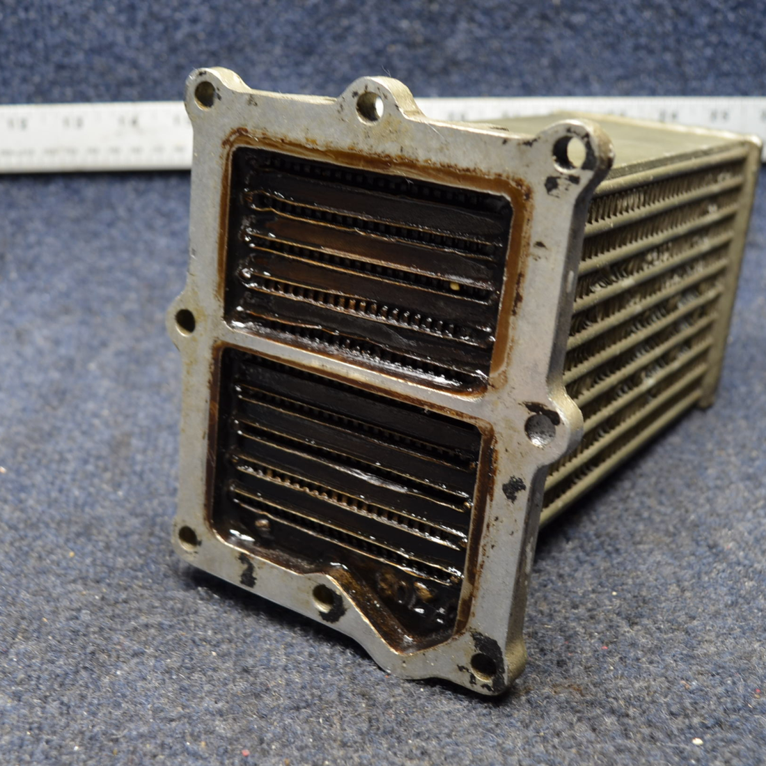 Used aircraft parts for sale, 627392A Continental  [part_model] Cessna C175 OIL COOLER