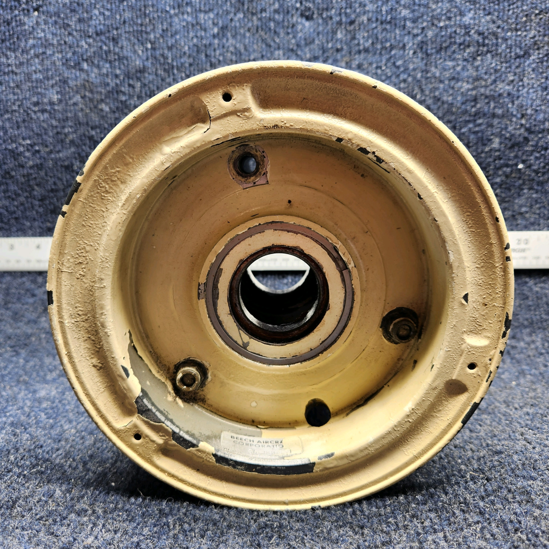 Used aircraft parts for sale, 40-83 BEECHCRAFT F35 CLEVELAND MAIN WHEEL ASSEMBLY 6.00-6