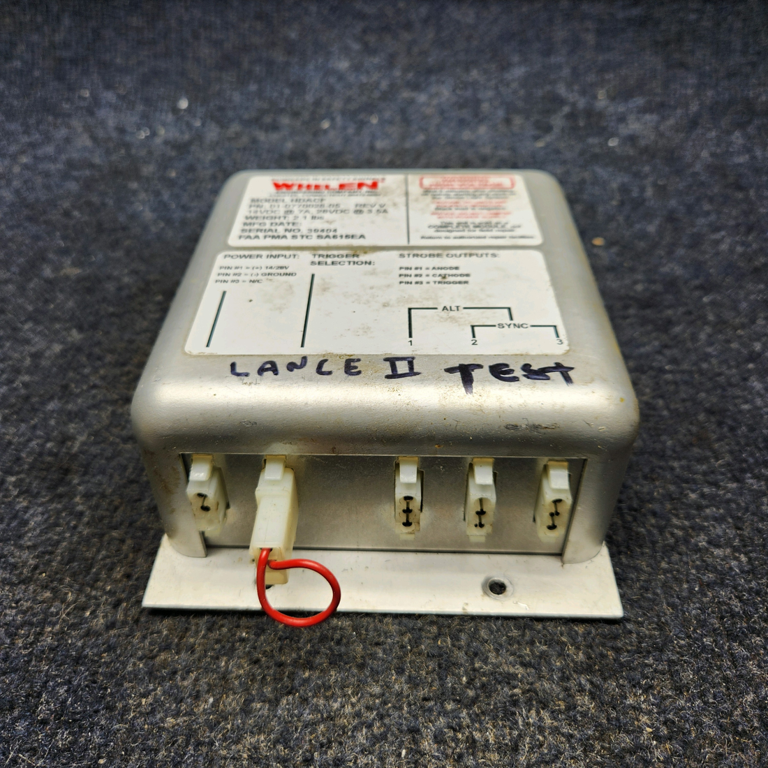 Used aircraft parts for sale, 01-0770028-05 Piper PA32RT-300 STROBE POWER SUPPLY ASSEMBLY 14 OR 28V, 7A