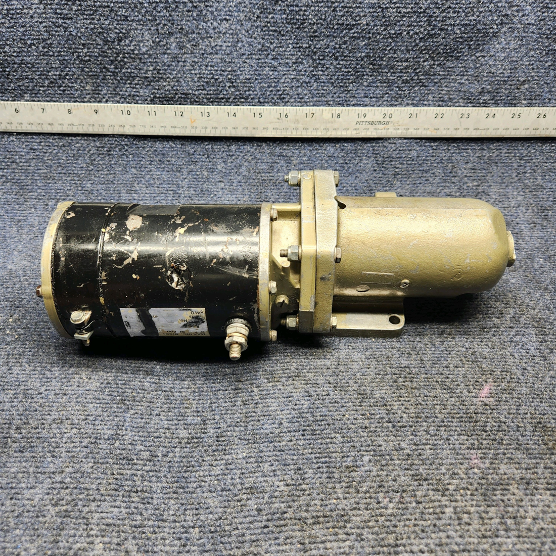 Used aircraft parts for sale, UNk LYCOMING STARTER 12 VOLTS - CORE- NO WARRANTY