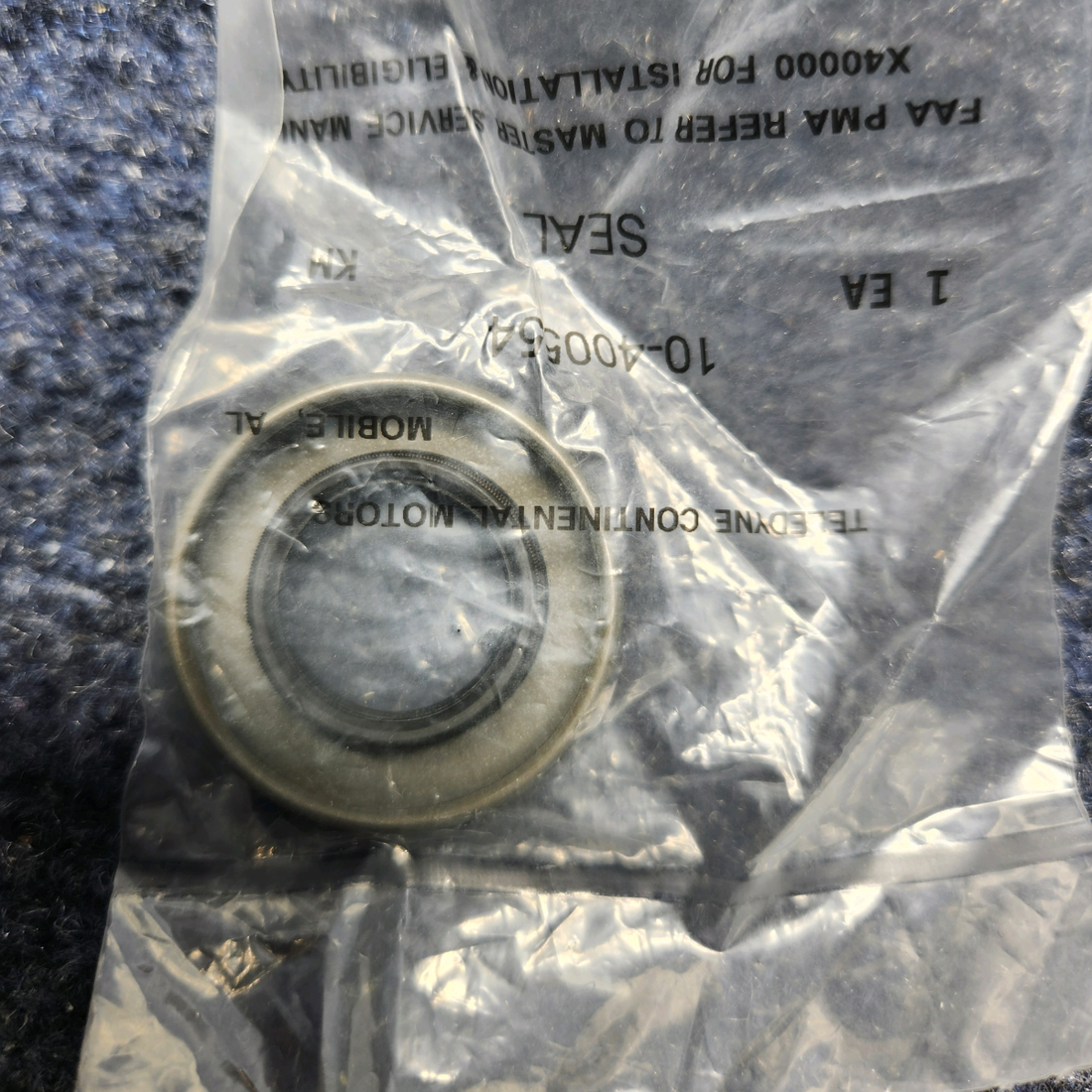 Used aircraft parts for sale, 10-357592 Continental TELEDYNE  SEAL - PRICE PER EACH