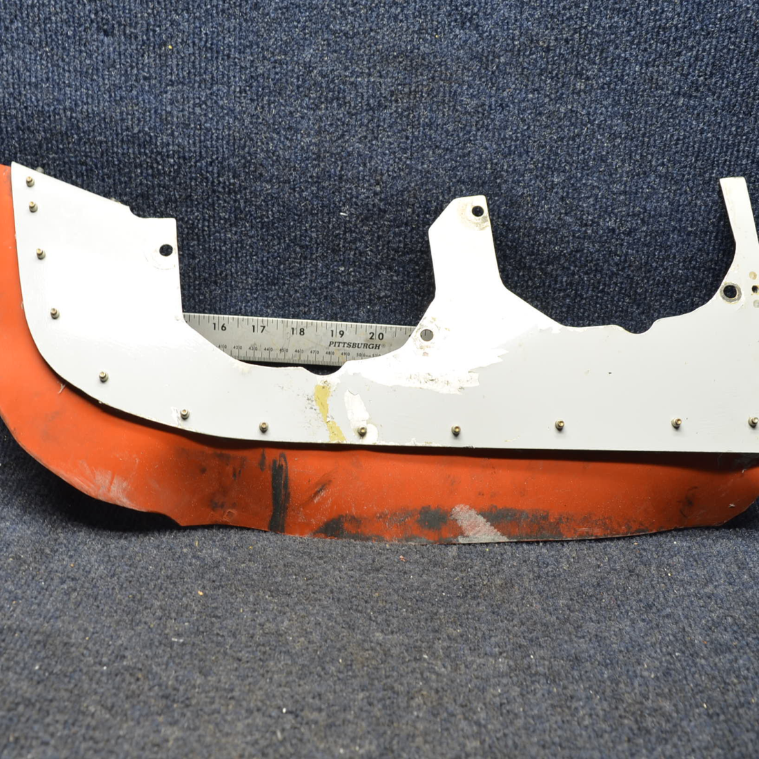 Used aircraft parts for sale, 502019-1 PIPER- CESSNA-BEECH- MOONEY VARIOS GRUMMAN LH SIDE BAFFLE