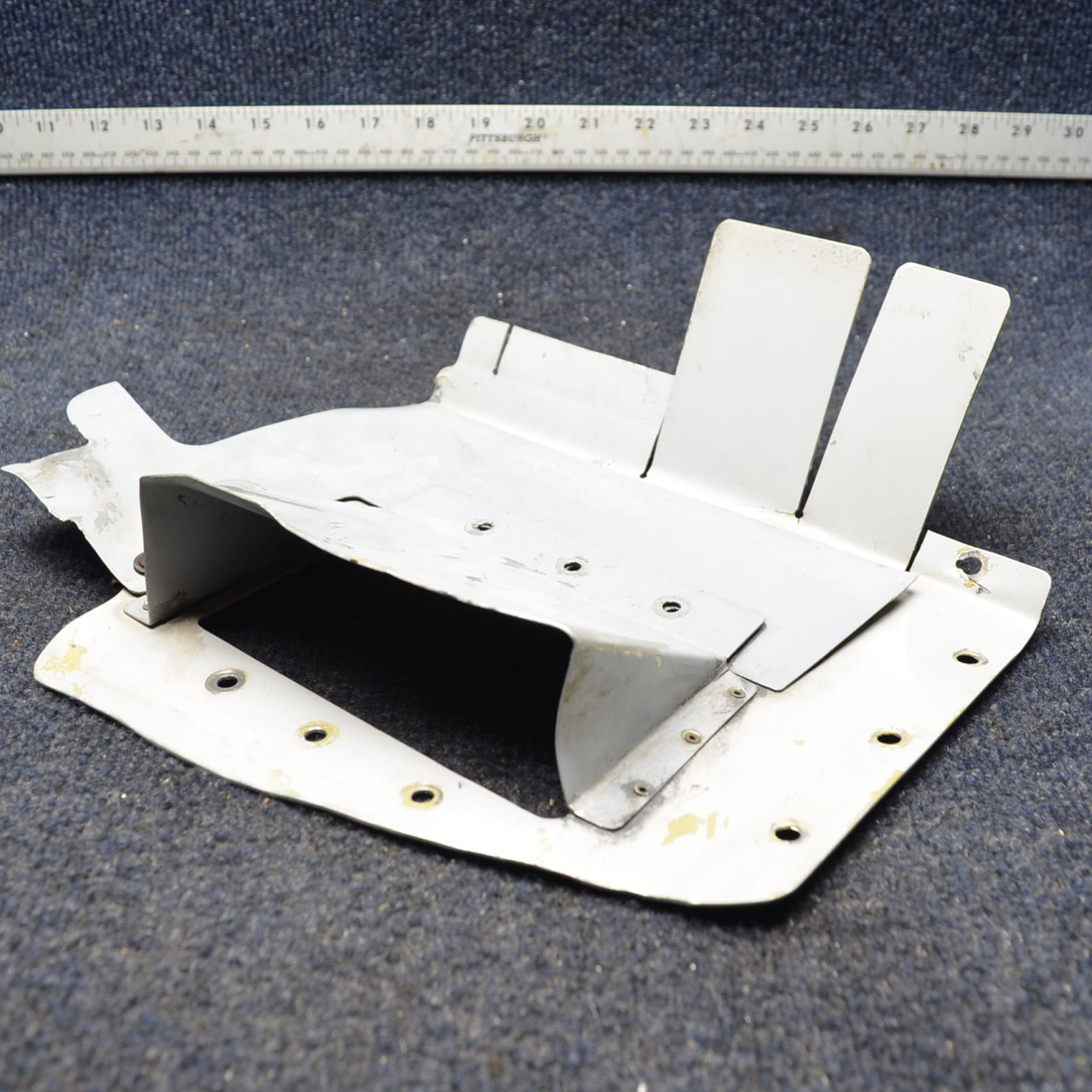 Used aircraft parts for sale, 502003-4 PIPER- CESSNA-BEECH- MOONEY VARIOS GRUMMAN FRONT SIDE BAFFLE