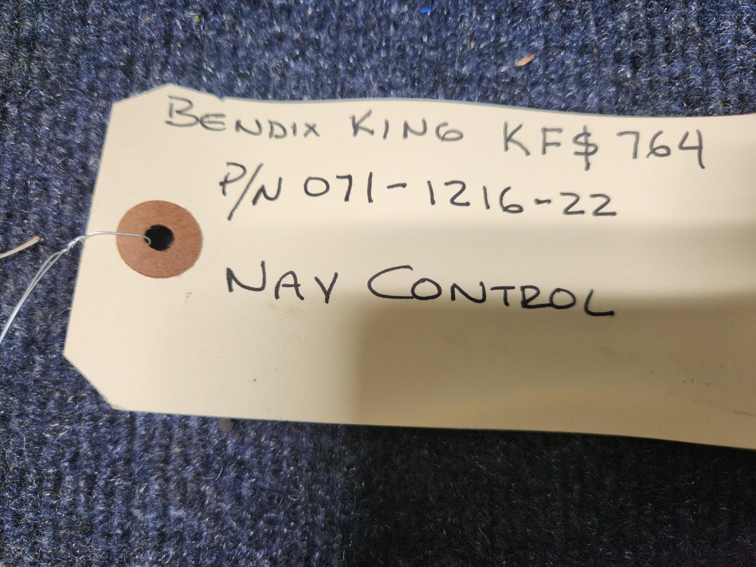 Used aircraft parts for sale 071-1216-22   Bendix King KFS764 - Nav. Control