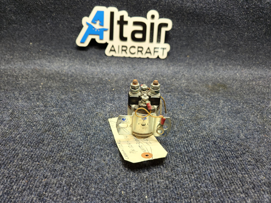 Used aircraft parts for sale 124-114111 CESSNA C172RG White- Rodgers Solenoid 24 Volts