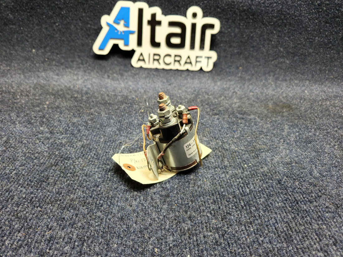 Used aircraft parts for sale 124-114111 CESSNA C172RG White- Rodgers Solenoid 24 Volts